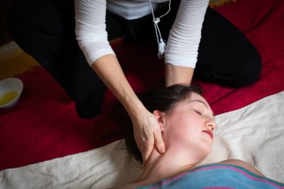 Massage-bien-être nuque